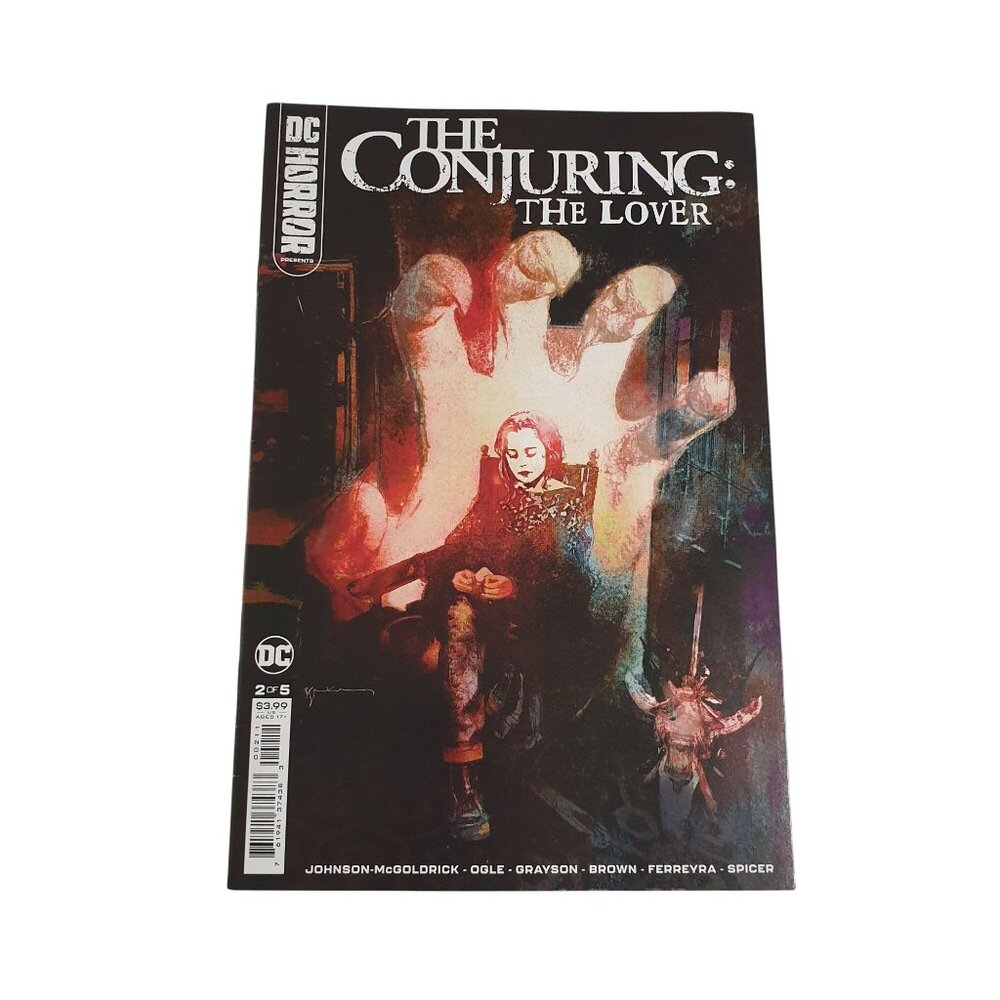 DC Horror The Conjuring The Lover Comic Bagged Boarded Collectible Edition Book